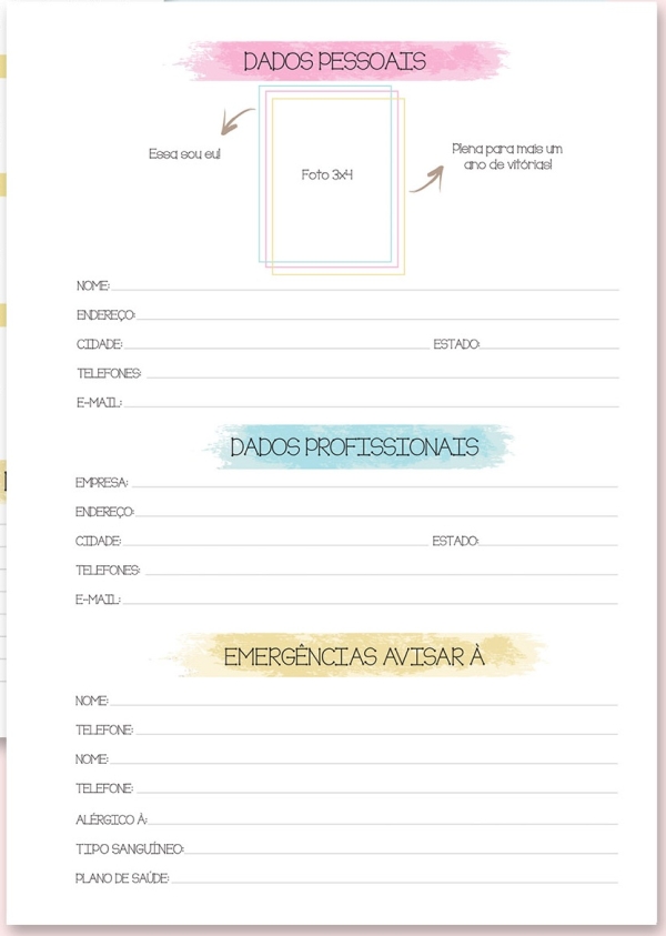 Agenda Alegria - Permanente (Sem data) - Imagem 4